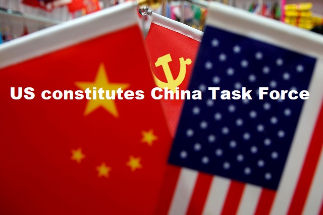 China task force in US